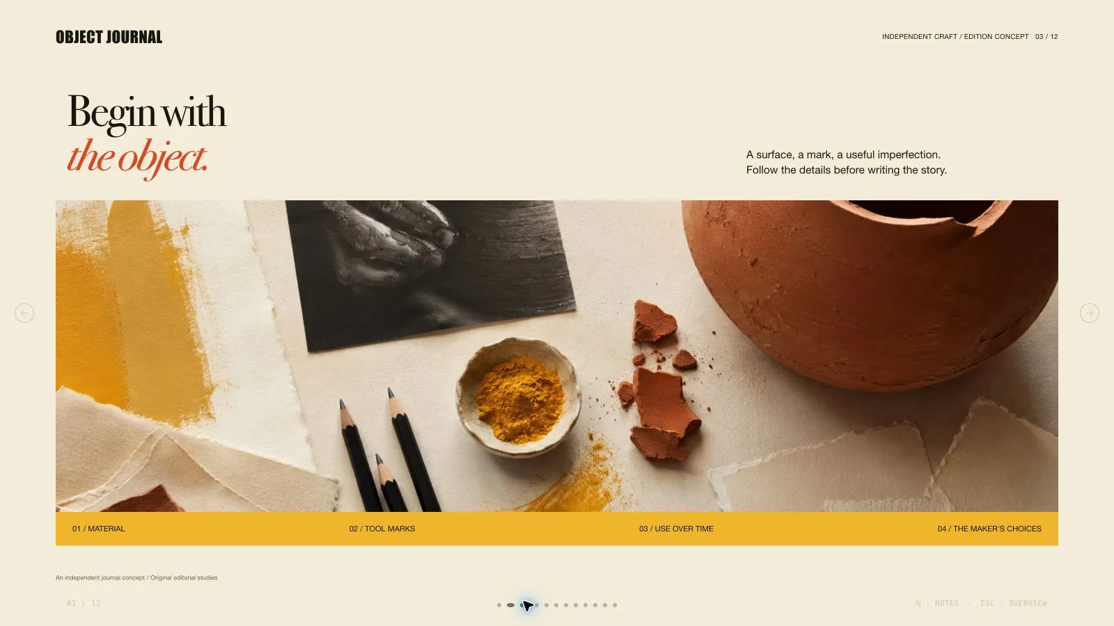 Ochre Editorial Deck result preview 4
