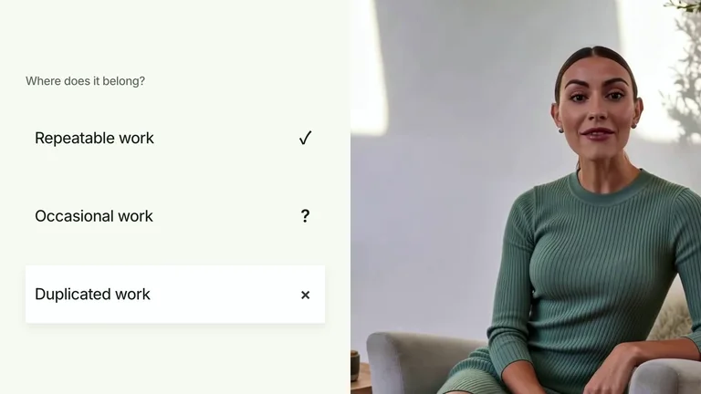 CreatorMotion · Status Focus Sidebar result preview