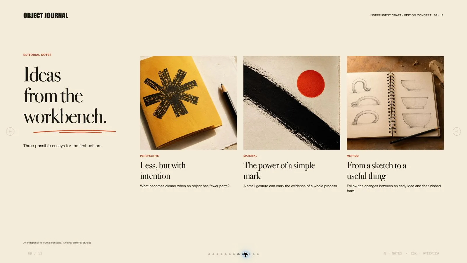 Ochre Editorial Deck result preview 10