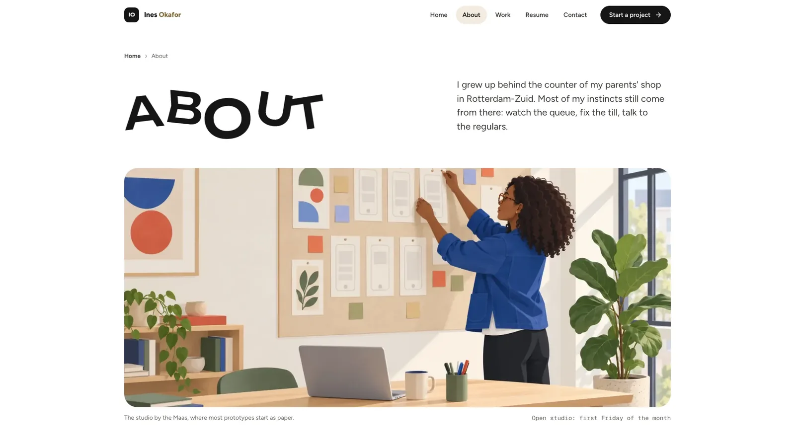 Playful UI/UX Portfolio result preview 3