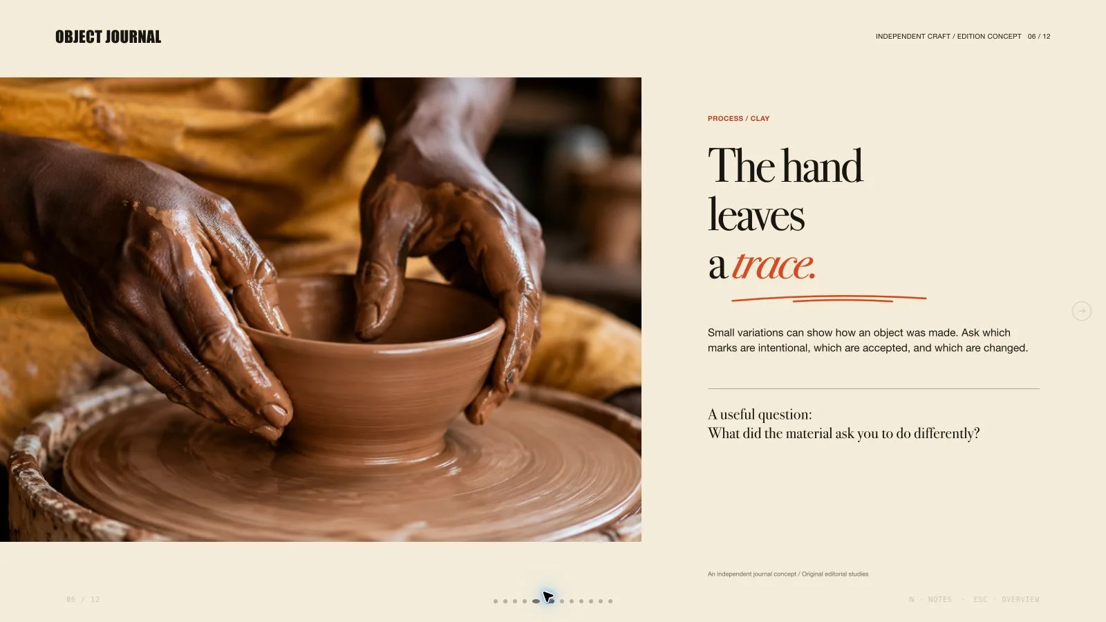Ochre Editorial Deck result preview 7
