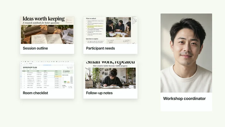 CreatorMotion · Dossier Beside a Role result preview