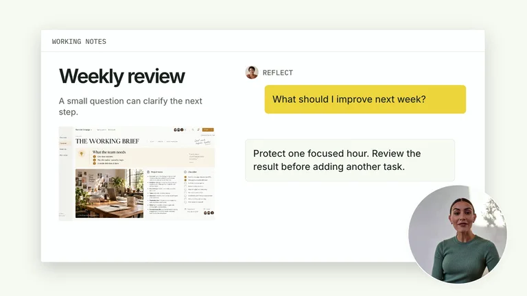 CreatorMotion · Chat Response Presenter result preview