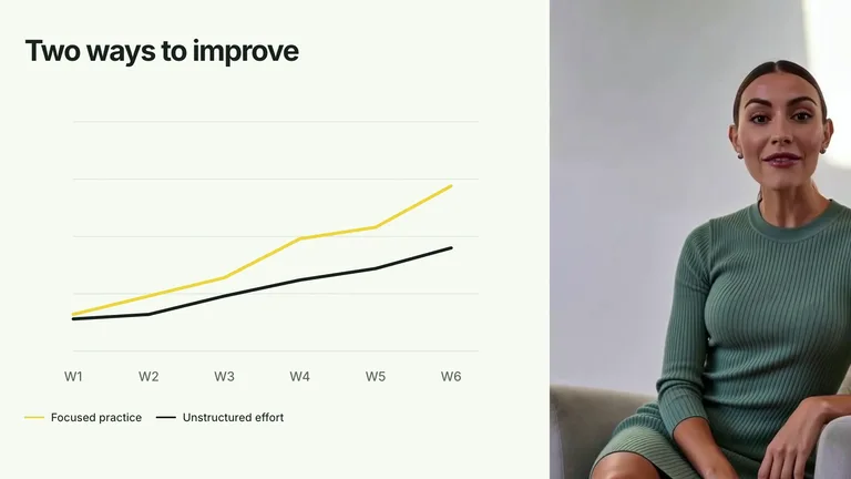 CreatorMotion · Chart Presenter Swap result preview