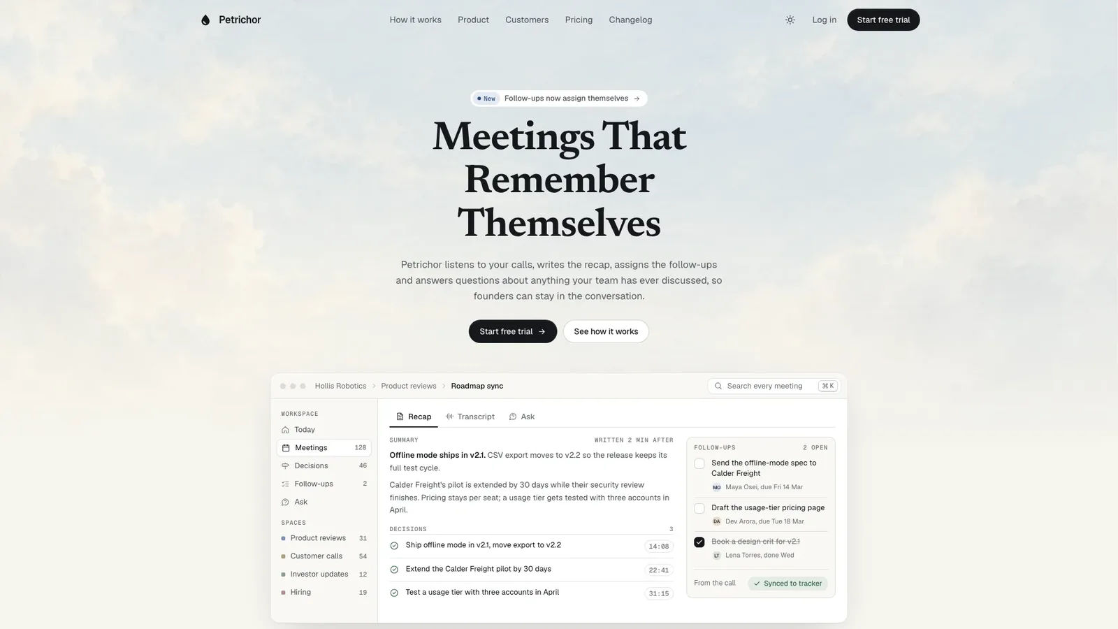 Editorial Ink Landing result preview