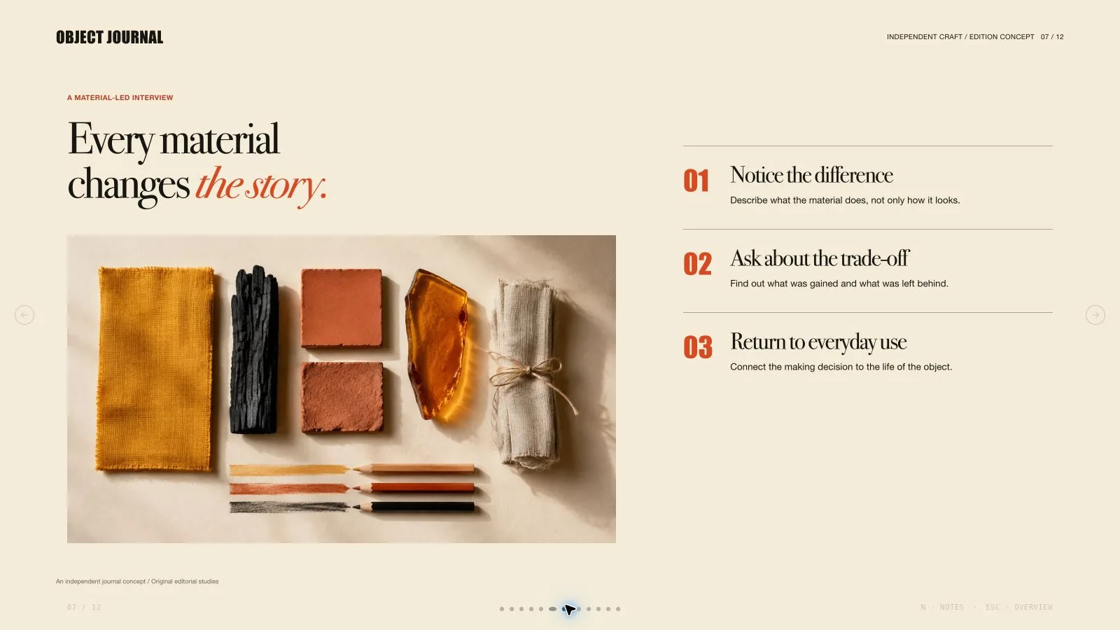 Ochre Editorial Deck result preview 8
