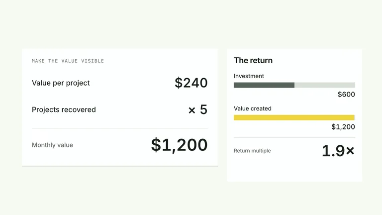 CreatorMotion · Calculation to Return result preview