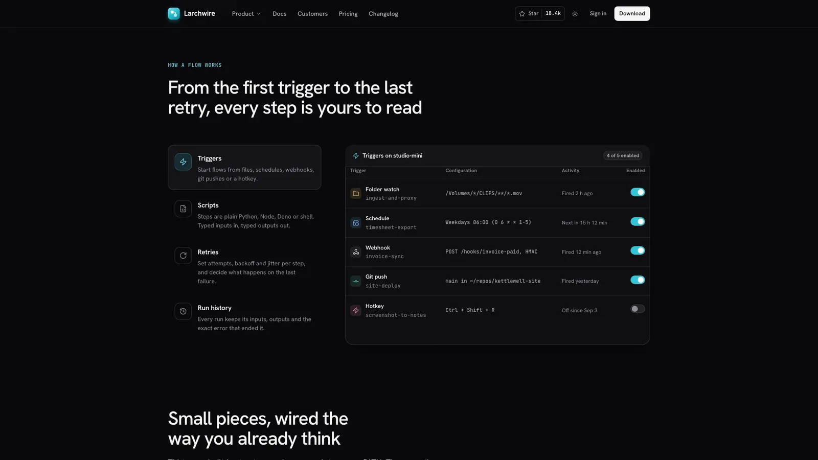 Fluxon Automation Landing result preview 2