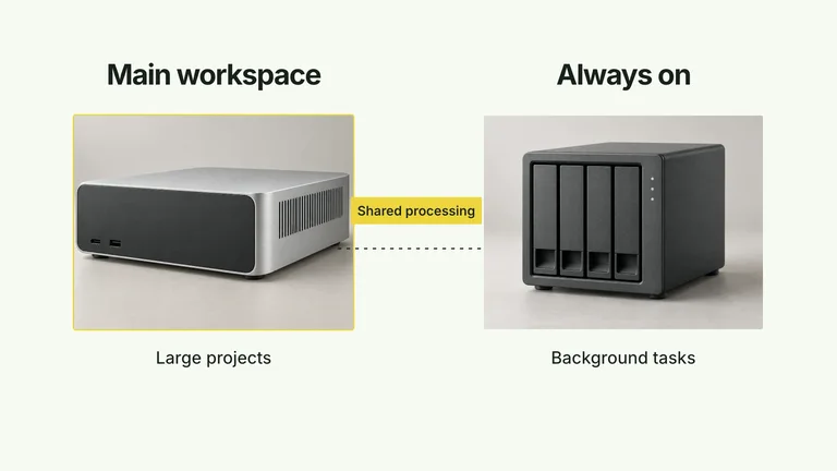 CreatorMotion · Device Role Link result preview