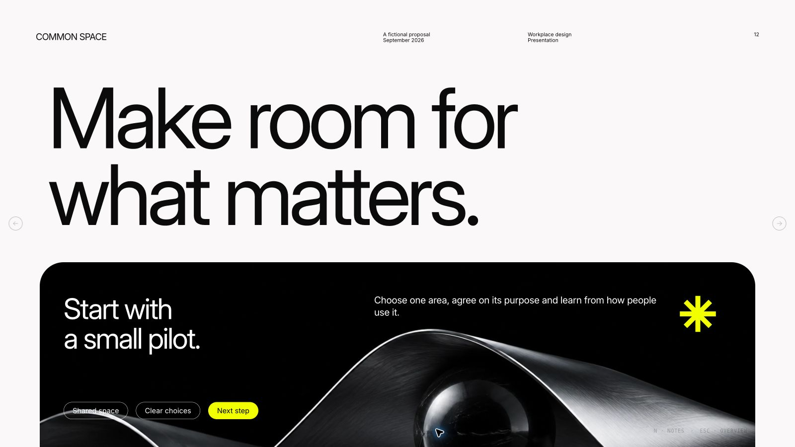 The closing page